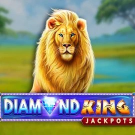 Diamond King Jackpots logo – Jackpots by SpinPlay Games at Koning Bet
