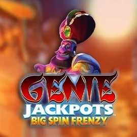 Genie Jackpots: Big Spin Frenzy logo by Blueprint Gaming at Koning Bet