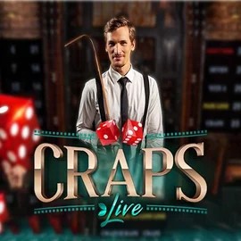 Enjoy Live Craps by Evolution – logo hosted on koningbetnl.nl